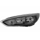 Ford Focus 2014-2018 (Non-LED) Black Inner Head Lamp Unit Passenger Side